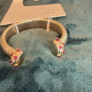 Gold Women's Cuff Bracelet